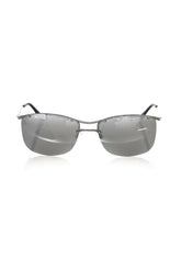 Frankie Morello Silver Metallic Fiber Men's Sunglass -   -  Frankie Morello.